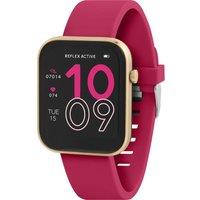 Reflex Active Series 12 Smart Watch - Pink, Silicone Strap, Pink