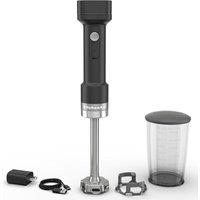 KITCHENAID 5KHBRV71BM Cordless Hand Blender - Black, Black