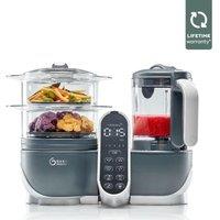 BABYMOOV Nutribaby() 6-in-1 Baby Food Maker - Industrial Grey