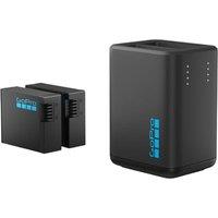 GOPRO Dual Battery Charger for HERO13 Black with 2 Enduro Lithium-ion Batteries, Black