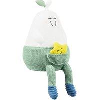 BADABULLE Bertille Pear-shaped Silicone Nightlight - Green & White