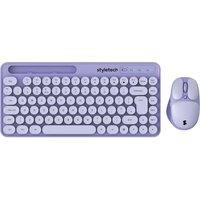 STYLETECH MK520 Wireless Keyboard & Mouse Set - Lavender