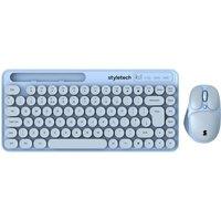 STYLETECH MK520 Wireless Keyboard & Mouse Set - Blue