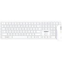 STYLETECH MK750 Wireless Keyboard & Mouse Set - White