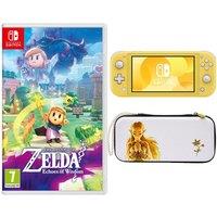 NINTENDO Switch Lite Yellow, Princess Zelda Case & The Legend of Zelda: Echoes of Wisdom Bundle, Yellow