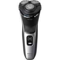 Philips Series 3000 S3143/00 Wet & Dry Rotary Shaver - Silver, Silver/Grey,Black