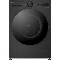 LG VX70 Series AI Direct Drive WiFi-enabled 11 kg 1400 Spin Washing Machine - Matte Black, Black