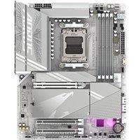 GIGABYTE Aorus Elite Ice X870 AM5 WiFi7 Motherboard, Silver/Grey