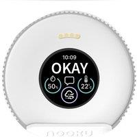 NOOKU Mini Smart Indoor Air Quality Monitor - White, White