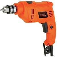 BLACK DECKER Corded Hammer Drill - Orange & Black