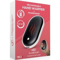 RED5 Rechargeable Hand Warmer & Power Bank, Black