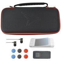 STEELPLAY 11-in-1 Carry & Protect Kit for Nintendo Switch - Multicolor, Black