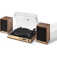 CROSLEY C72 Belt Drive Bluetooth Turntable & Speakers - Walnut, Brown