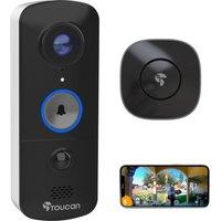 TOUCAN S2 TWSC01WU-MLDX Full HD 1080p WiFi Security Camera, Black
