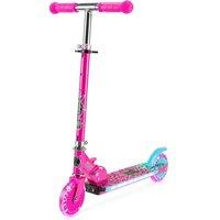 XOOTZ Wild Rider Leopard LED Kids Kick Scooter - Pink, Pink