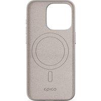 EPICO Mag Magnetic iPhone 16 Pro Silicone Case - Beige, Cream