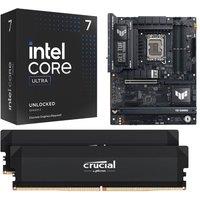 IntelCore Ultra 7 265K Unlocked Processor, Pro Overclocking 32 GB 6000 MHz DDR5 Memory Kit & TUF Gaming Z890-PLUS WIFI LGA1851 Motherboard Bundle