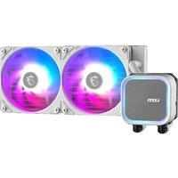 MSI MAG CORELIQUID A13 240 mm Liquid CPU Cooler - White, White
