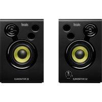 HERCULES DJ Monitor 32 Speakers - Black, Black