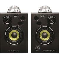 HERCULES DJSpeaker 32 Party Speakers - Black, Black