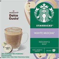 STARBUCKS Dolce Gusto White Mocha Pods - Pack of 12