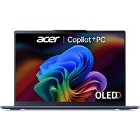 Acer Swift AI 14" Refurbished Laptop, Copilot+ PC - Intel Core Ultra 5, 512 GB SSD, Blue (Excellent Condition), Blue