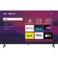 40 JVC LT-40CR350 Roku Smart Full HD LED TV with Freely, Black