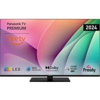 55" PANASONIC TV-55W80AEY Smart 4K Ultra HD HDR QLED TV, Black