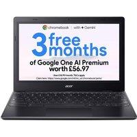 ACER 311 11.6? Chromebook - IntelCeleron Processor, 64 GB eMMC, Black, Black