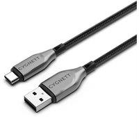 CYGNETT Armoured USB Type-C to USB 2.0 Cable - 2 m, Black