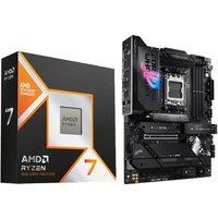Amd Ryzen 7 9800X3D Processor & ASUS ROG STRIX X870E-E WiFi Amd AM5 Motherboard Bundle