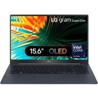 LG gram SuperSlim 15Z90ST-G.AD78A1 15.6" Refurbished Laptop - IntelCore? Ultra 7, 1 TB SSD, Dark Blue (Excellent Condition), Blue