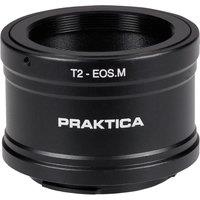 PRAKTICA T2-EOS-M Digiscoping Mount Adapter - Praktica T2 to Canon M Mount, Black