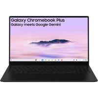 Samsung Galaxy 15.6" Refurbished Chromebook Plus - Intel Core 3, 256 GB UFS, Neptune Blue (Excellent Condition), Blue