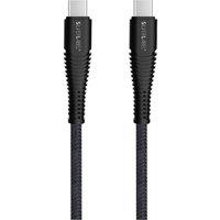 SILVERLABEL Braided USB Type-C Cable - 1 m, Black, Black