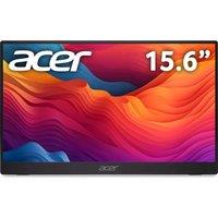ACER PM161QB1bmiuux Full HD 15.6" IPS LCD Portable Monitor - Black, Black