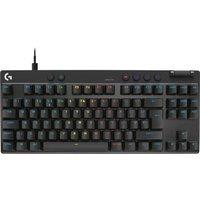 LOGITECH PRO X TKL RAPID Gaming Keyboard - Black, Black