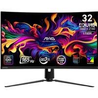MSI MAG 321CUP 4K Ultra HD 32 QD-OLED Curved Gaming Monitor - Black, Black