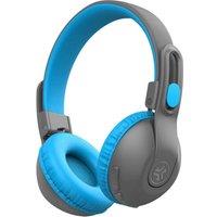 JLAB JBuddies Studio 2 Wireless Bluetooth Kids Headphones - Grey & Blue, Silver/Grey,Blue