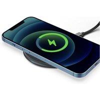SILVERLABEL 28871SL51 Qi Wireless Charging Pad - Black, Black