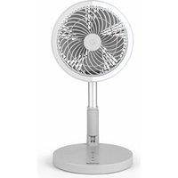 BELDRAY 3-in-1 LED Cordless Fan - Grey, Silver/Grey