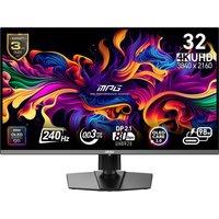 MSI MPG 322URX 4K Ultra HD 32" Quantum Dot QD-OLED Gaming Monitor - Black, Black