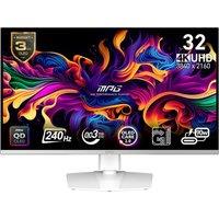 MSI MPG 321URXW 4K Ultra HD 32" QD-OLED Gaming Monitor - White, White