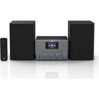 JVC UX-D425B Bluetooth Traditional Hi-Fi System - Gun Metal, Silver/Grey,Black