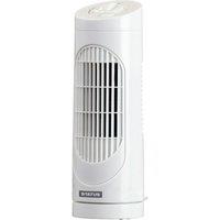 STATUS D14TOWERFAN1PKB 14" Tower Fan - White, White