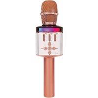 EASY KARAOKE Bluetooth Karaoke Microphone - Rose Gold