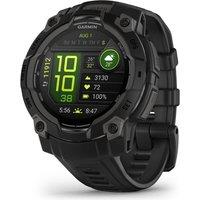 GARMIN Instinct 3 AMOLED Smart Watch - 45 mm, Black with Black Silicone Band, Black