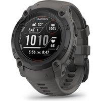 GARMIN Instinct E Smart Watch - 40 mm, Black with Charcoal Silicone Band, Black