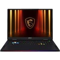 MSI Raider A18 HX 18 Gaming Laptop - AMD Ryzen 9, RTX 5090, 2 TB SSD, Black