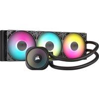 CORSAIR Nautilus 360 RS ARGB Liquid 360 mm CPU Cooler - RGB LED, Black, Black